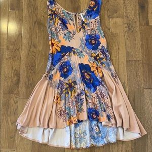 Free People Floral Tunic